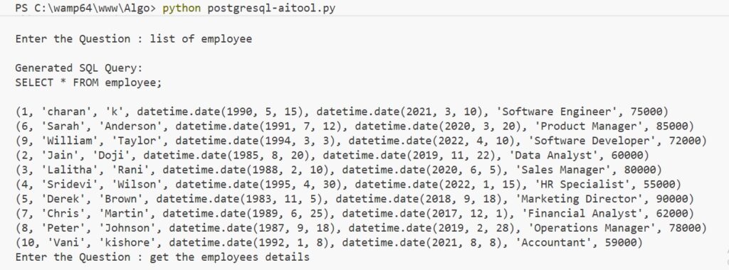 english to sql postgresql using gemini ai tutorial english to sql postgresql using gemini ai tutorial