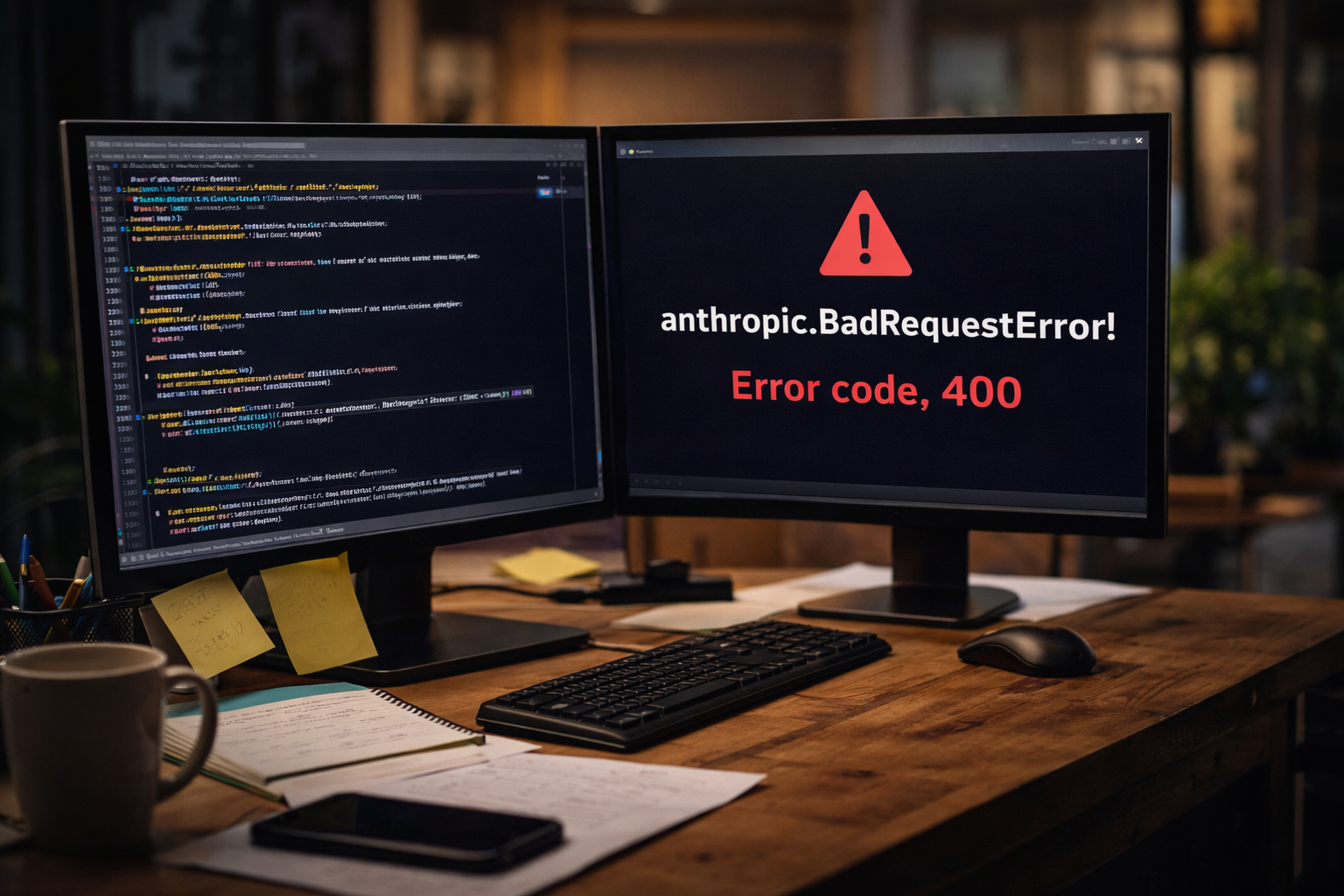 anthropic.BadRequestError: Error code: 400