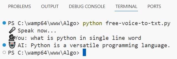 Voice-AI-Chat-Output