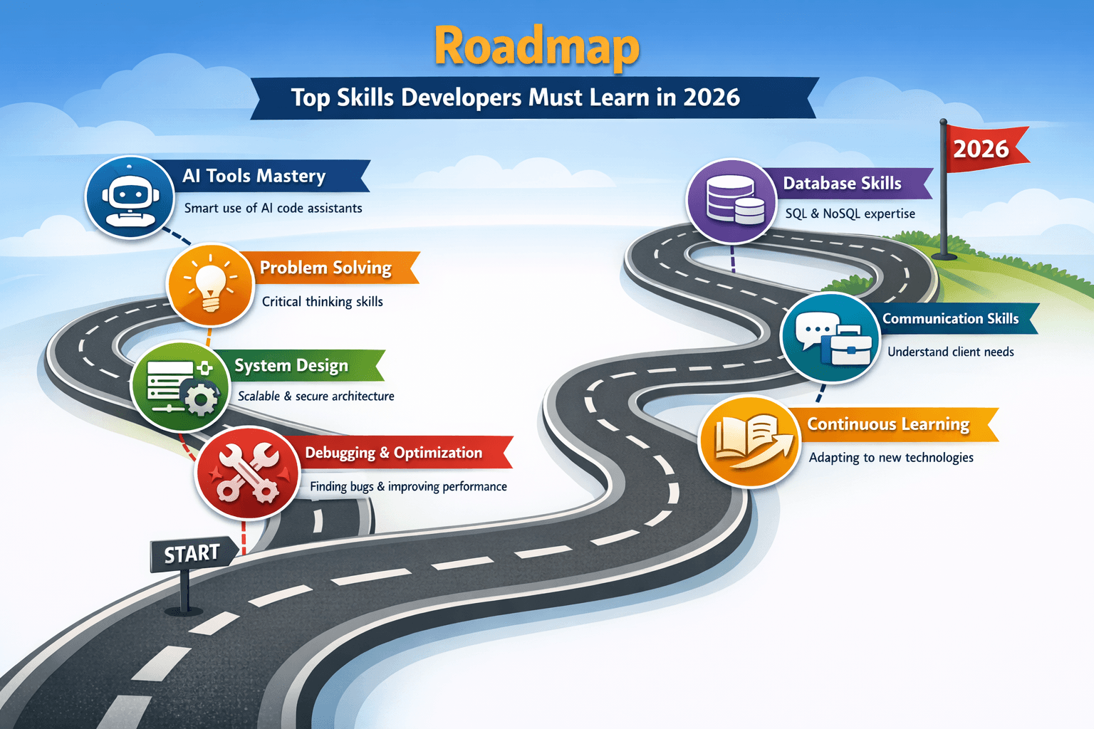Top Skills Developers Must Learn in 2026