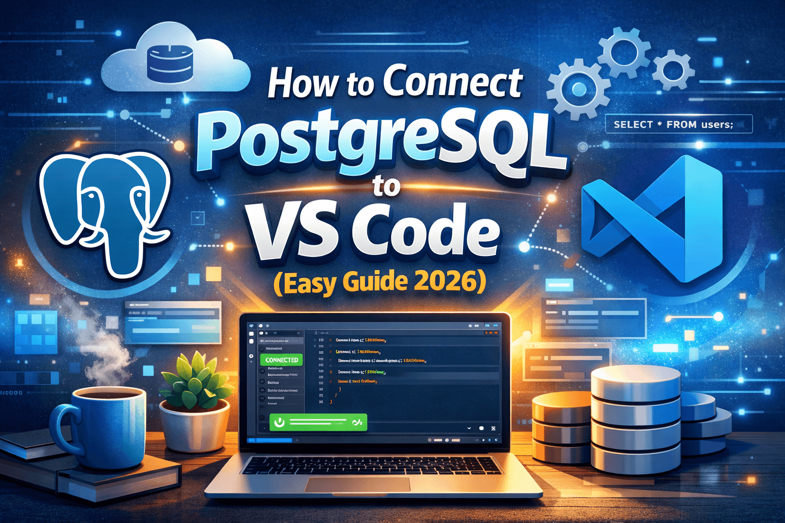 How to Connect PostgreSQL to VS Code (Easy Guide 2026)