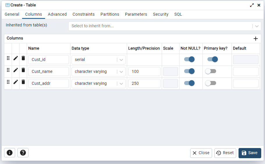 PostgreSQL Create Table With Primary Key pgAdmin 4 (2026)